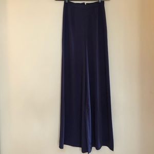 JLo Purple High Waisted Wideleg Pants